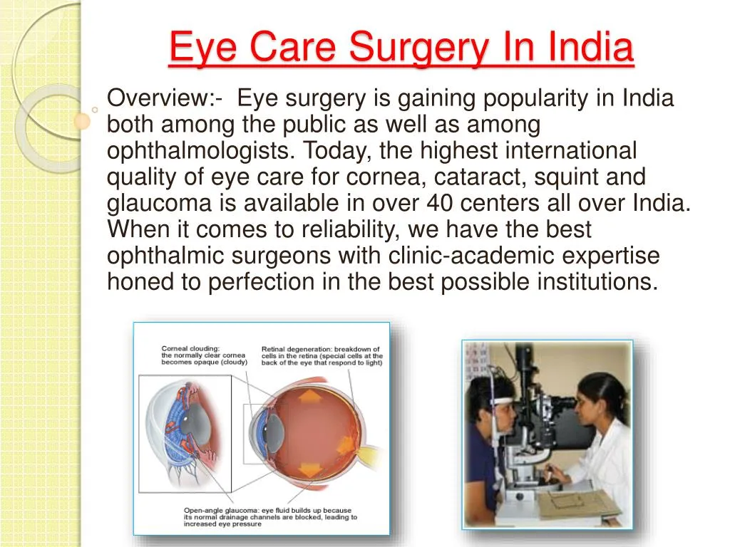 PPT Price Eye Surgery Delhi India PowerPoint