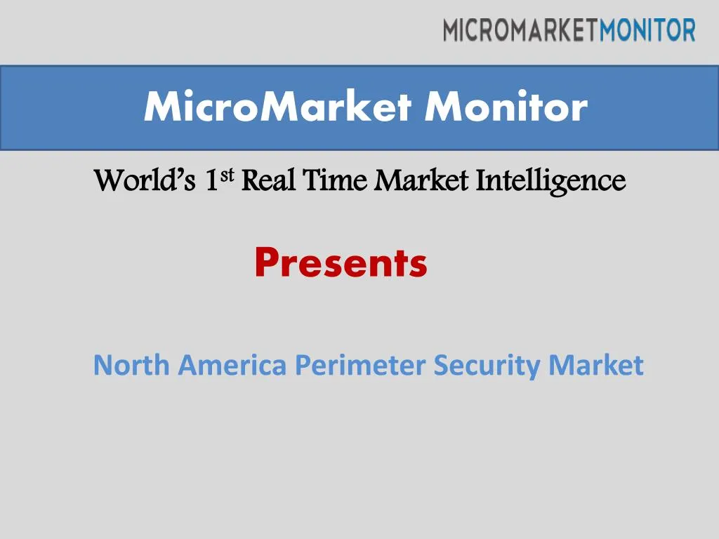 world s 1 st real time market intelligence n.