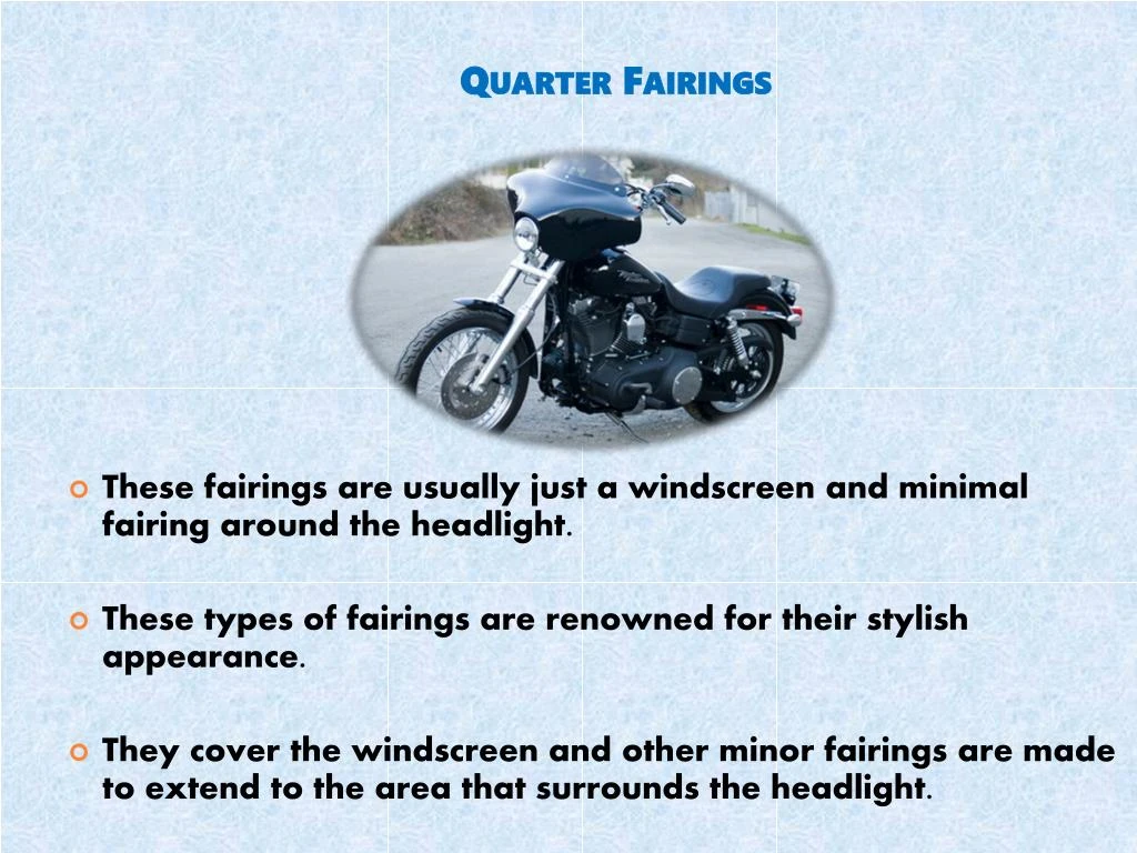 PPT - Motorcycle Fairings and Types of Bike Fairings PowerPoint