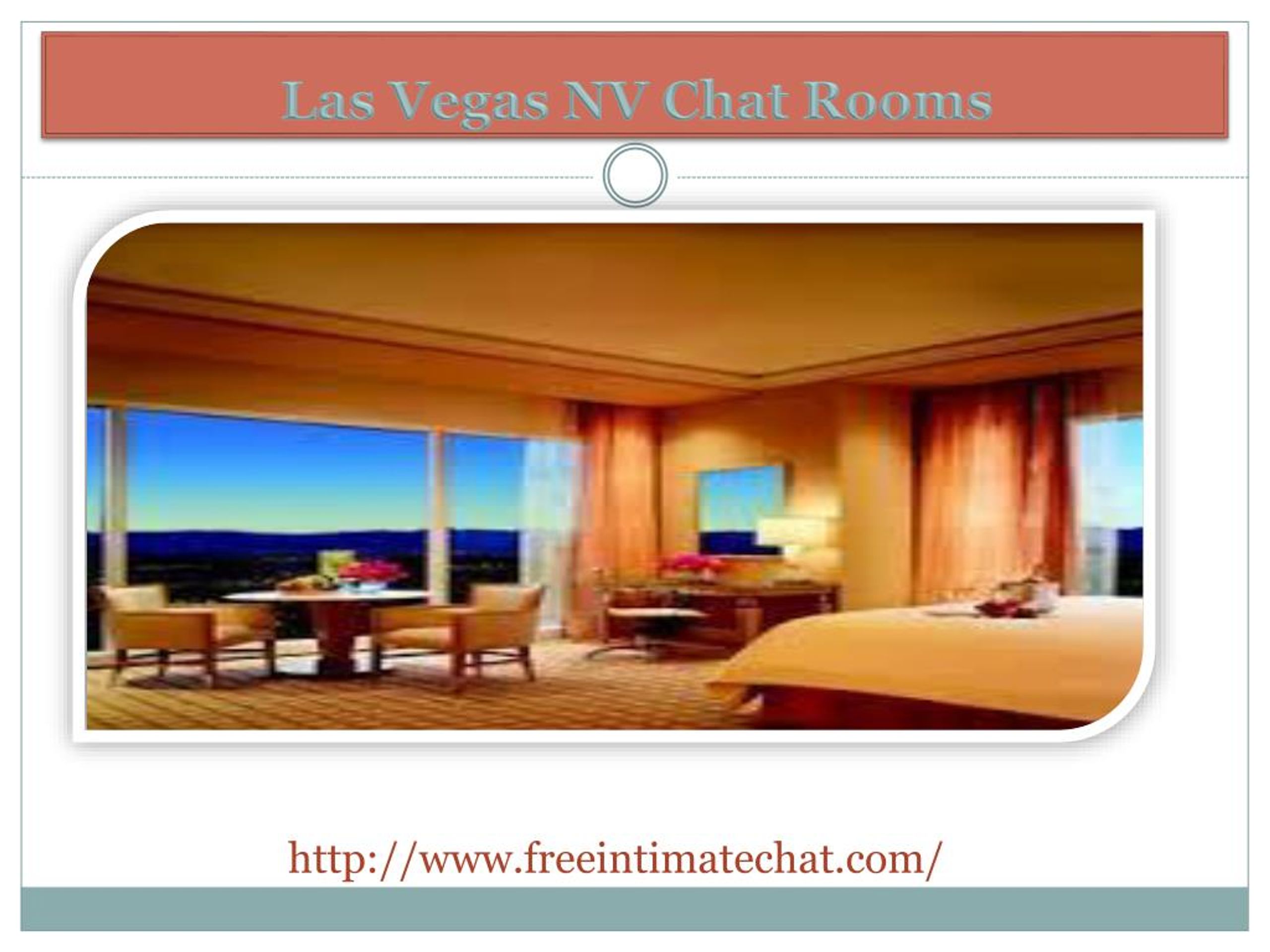 In chat room in Las Vegas