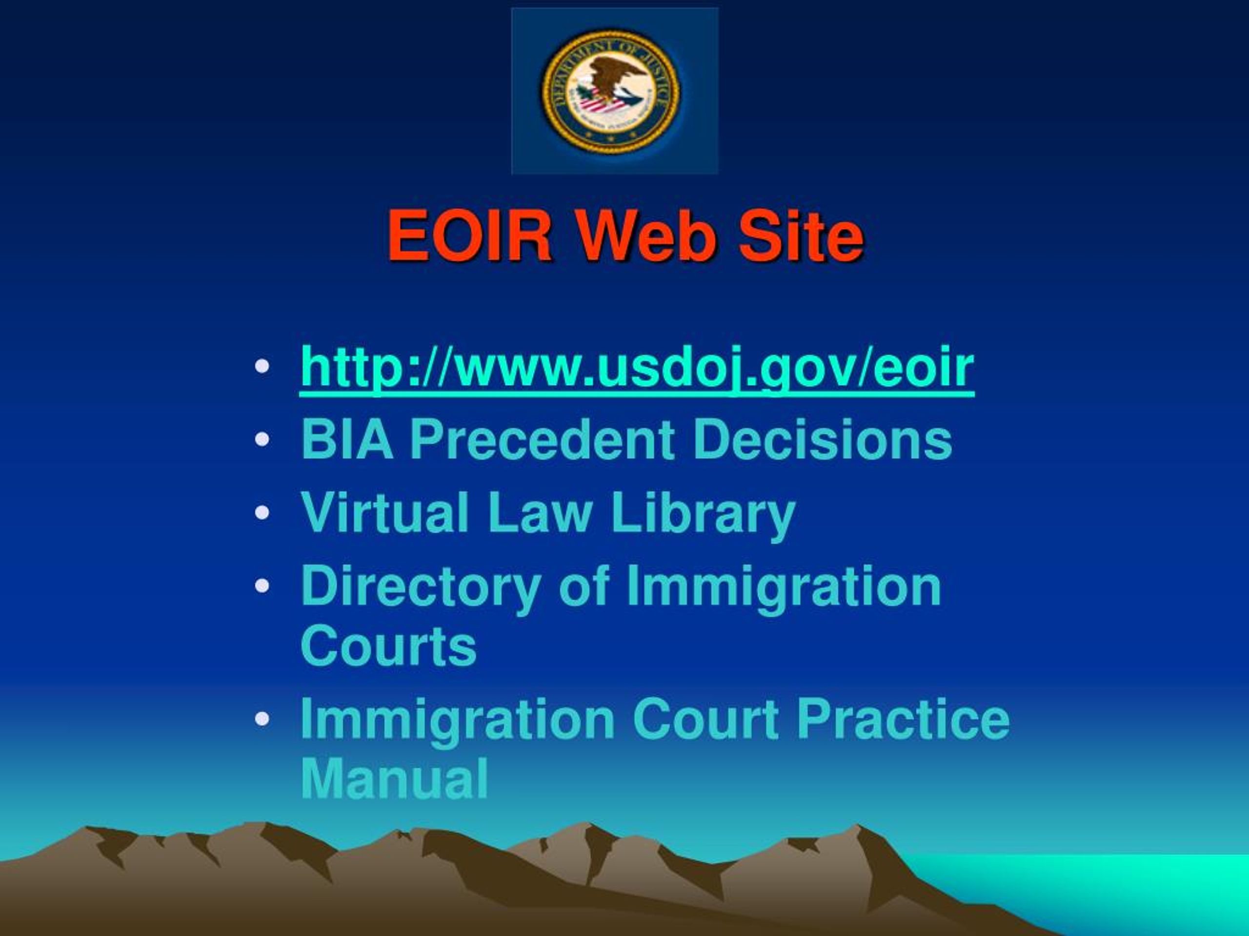 PPT How to Use the Web to Practice Immigration Law PowerPoint