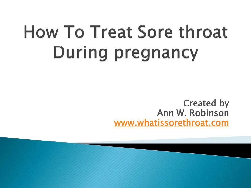 ppt-how-to-treat-sore-throat-during-pregnancy-powerpoint