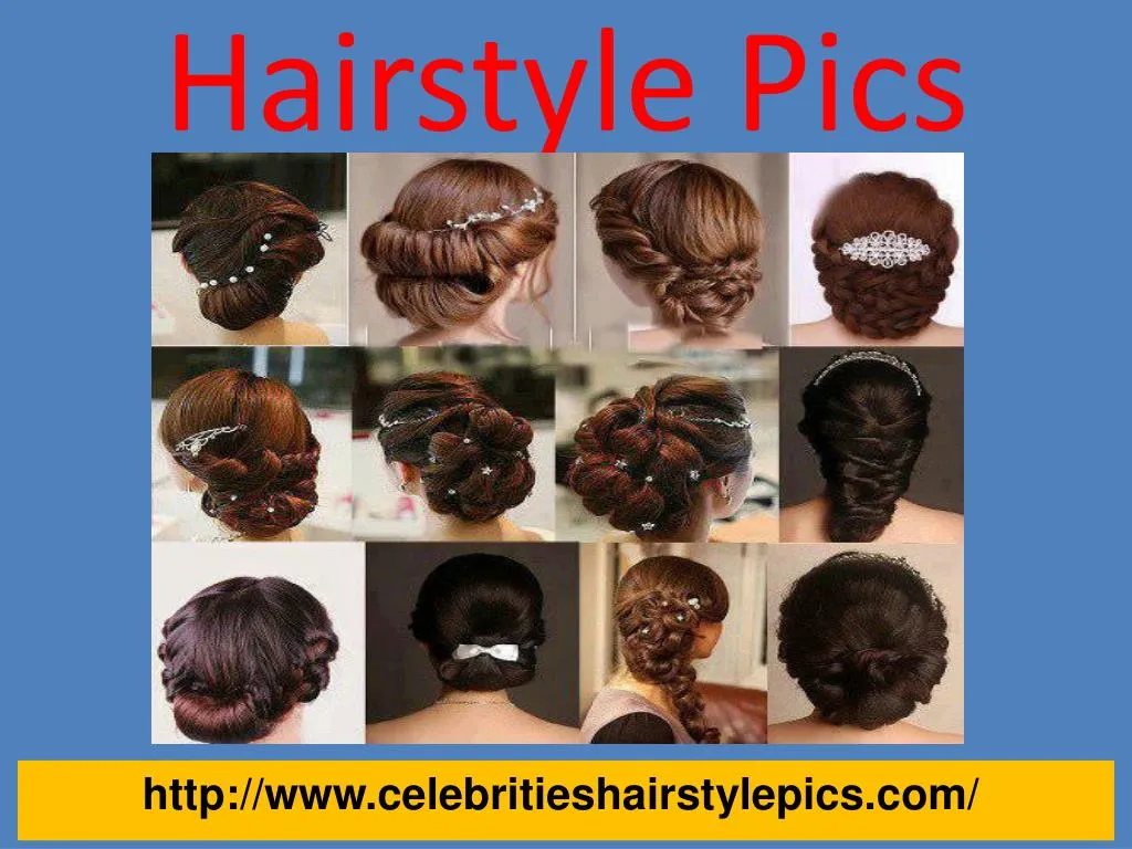 Ppt Easy Step By Step Celebrity Hairstyles Powerpoint