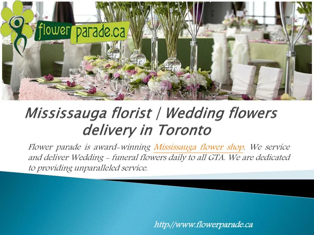 Ppt Toronto Flower Delivery Flower Delivery Toronto Powerpoint