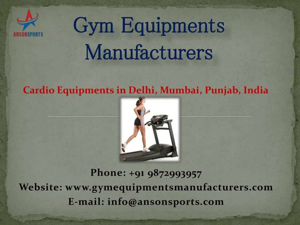 gym equipments manufacturers n.