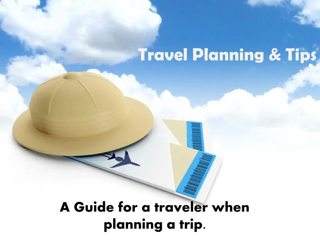 travel planning tips n.