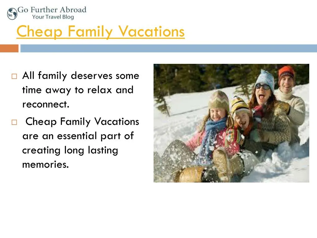 cheap family vacations n.