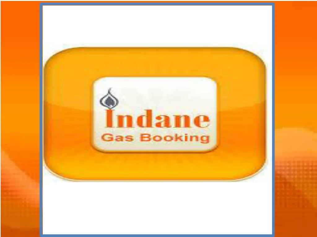 Indane gas online registration