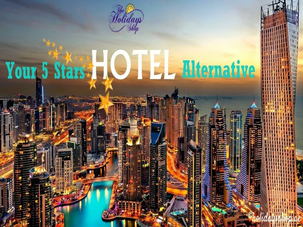 Ppt short term rentals dubai holidays shop ppt powerpoint