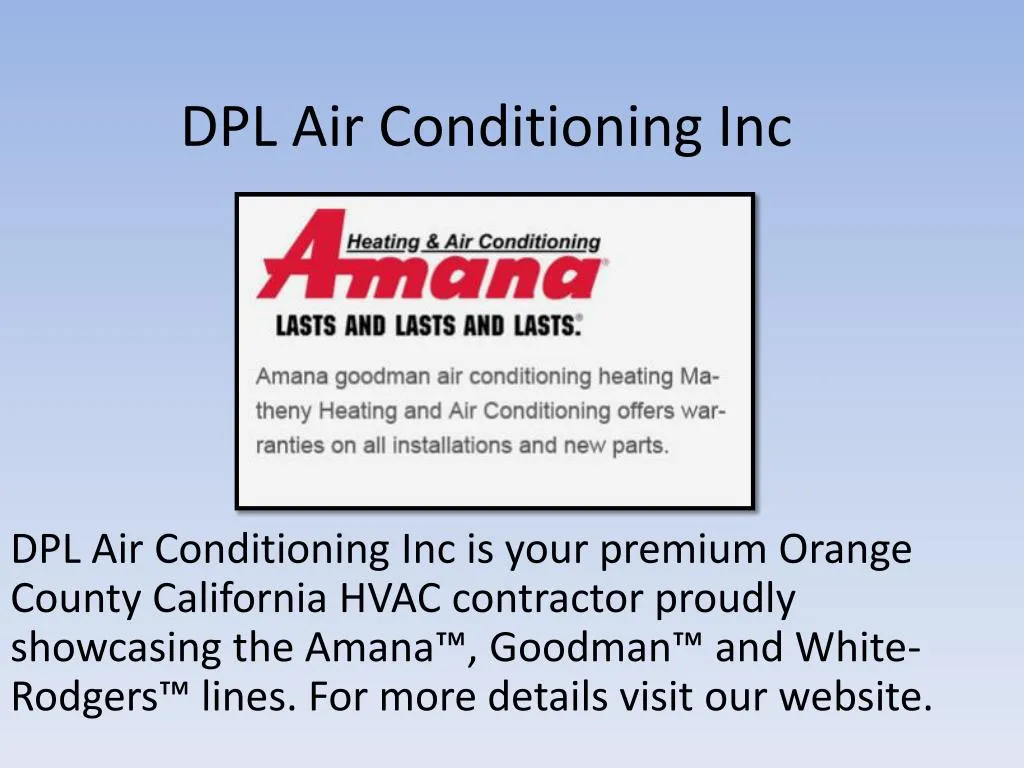 dpl air conditioning inc n.