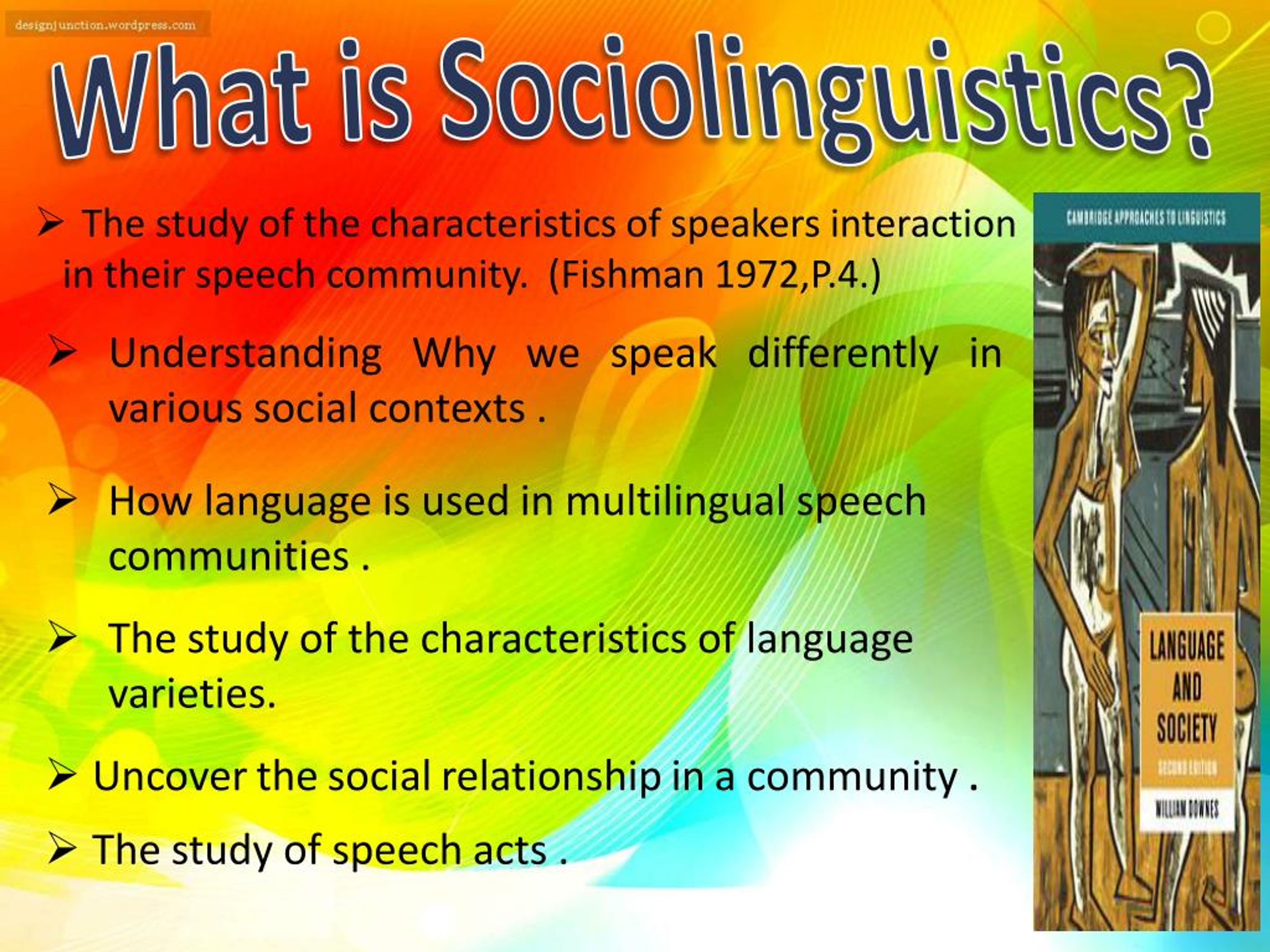 what is speech event in sociolinguistics