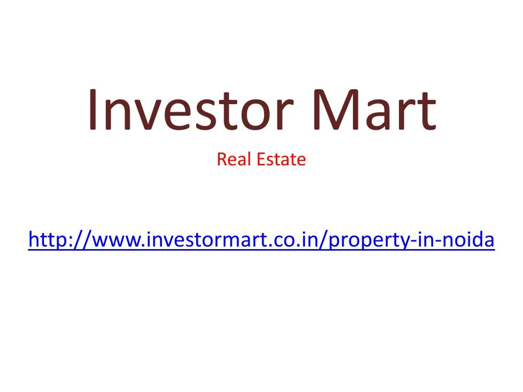investor mart real estate n.