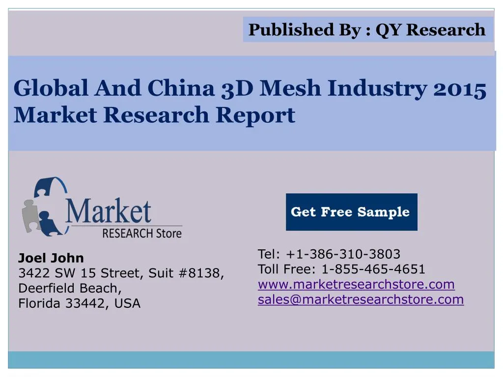 global and china 3d mesh industry 2015 market research report n.