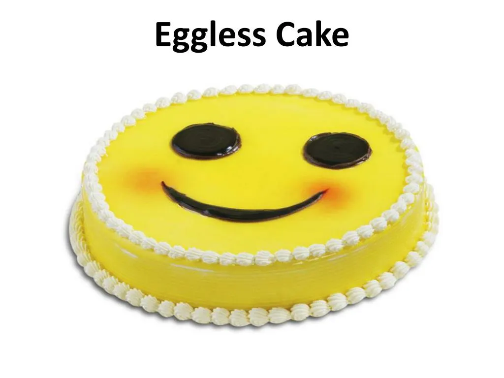 eggless cake n.