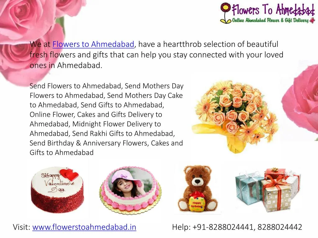 PPT Send Online Flowers to Ahmedabad PowerPoint Presentation, free
