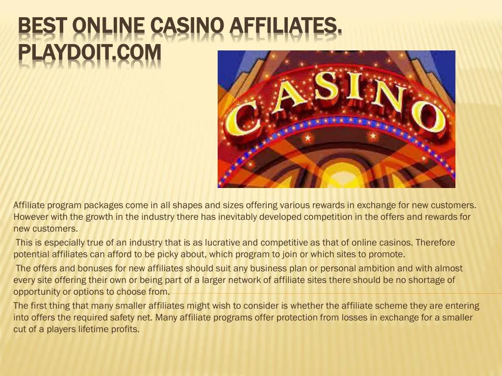 Online Casino Affiliates