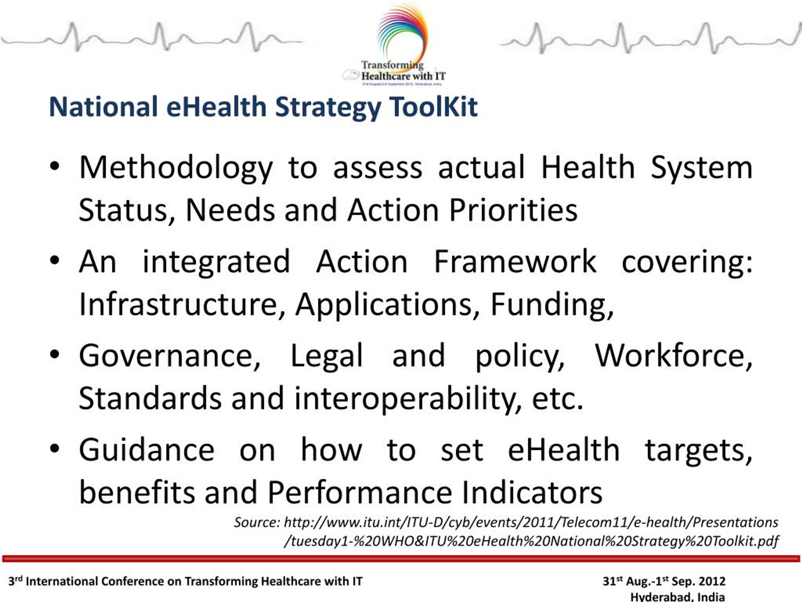 PPT - Developing EHealth Strategy For India Need Of The Hour PowerPoint ...