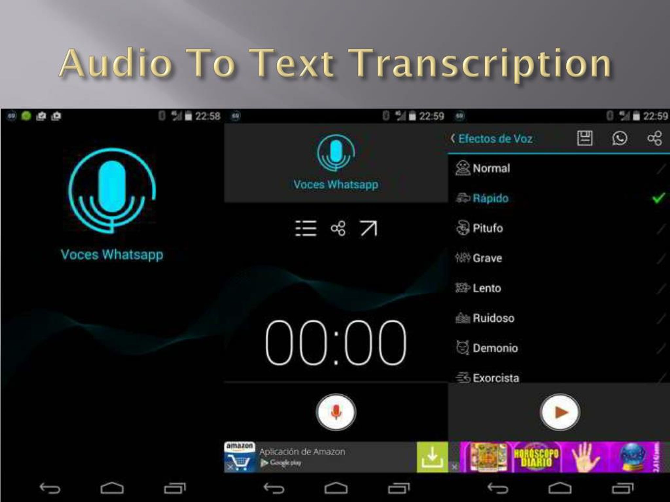 audio to text transcription free