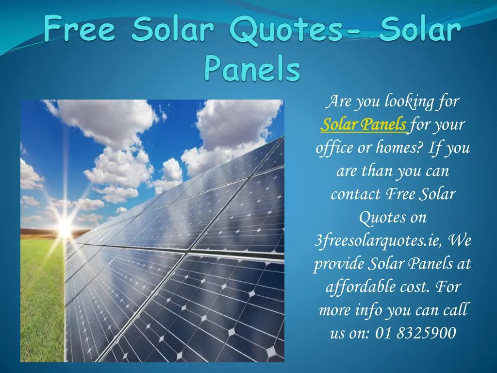 sunpower solar quick quotes