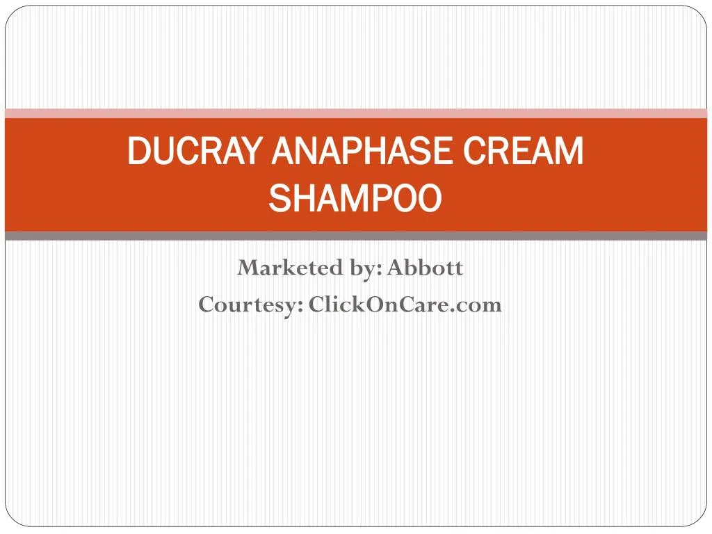 ducray anaphase cream shampoo n.