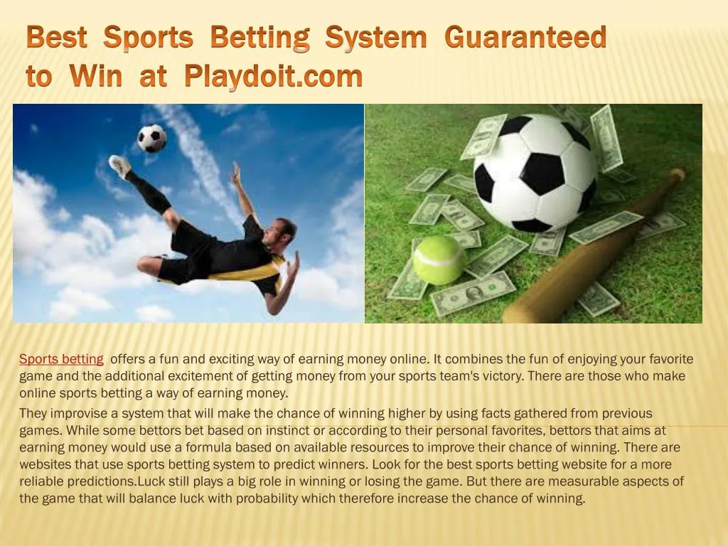 best sports betting systems that work