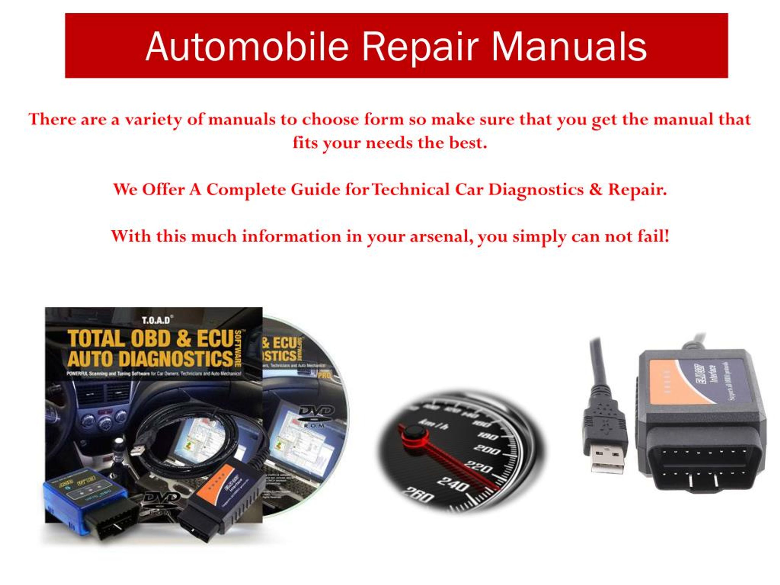 PPT Automobile Repair Manuals PowerPoint Presentation Free Download 