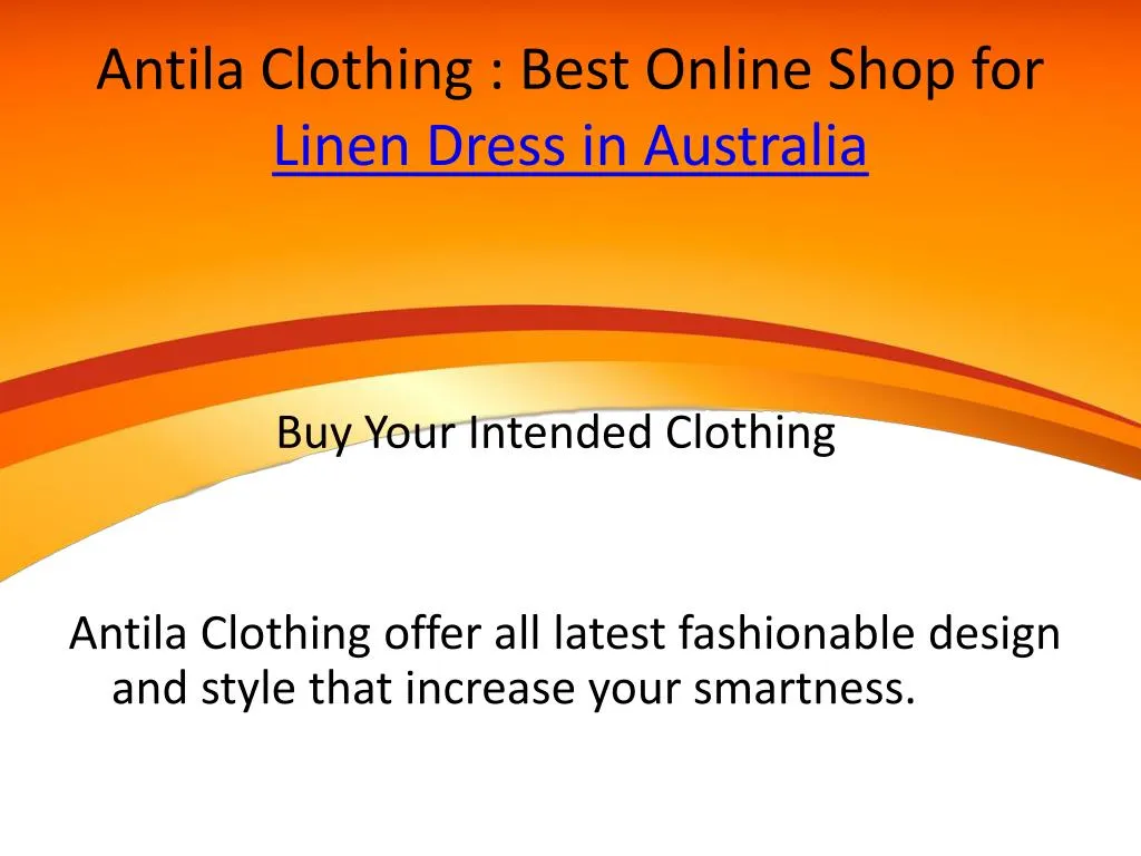 PPT - Online Clothing Stores for Women PowerPoint Presentation, free download - ID:7151408