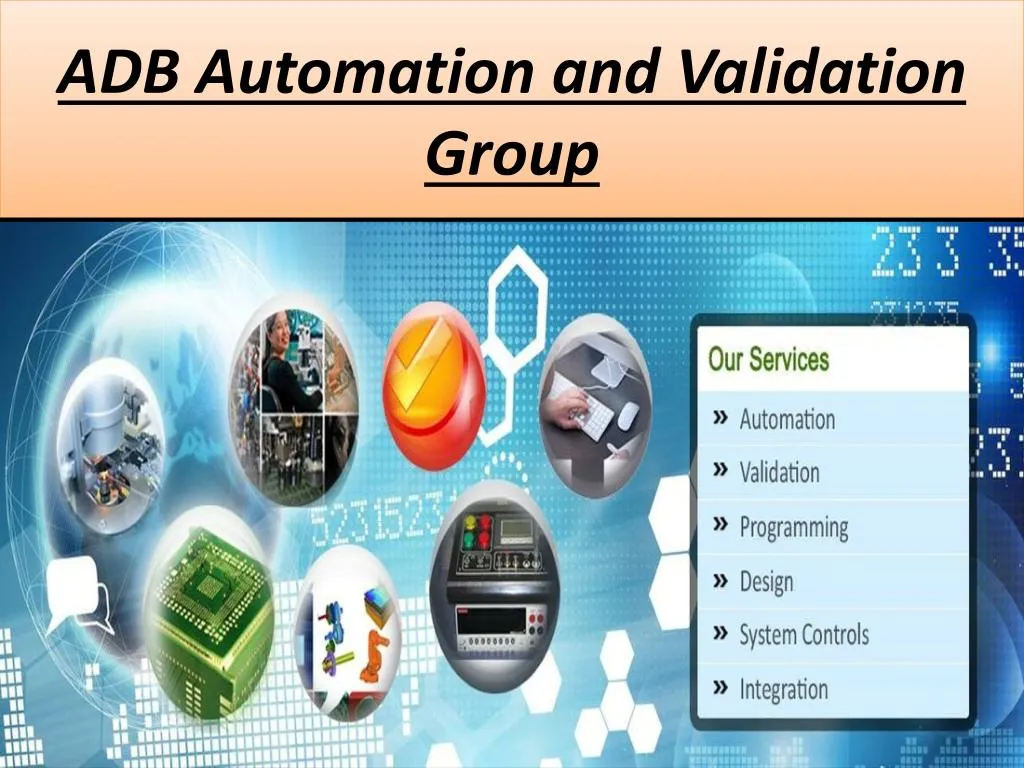 adb automation and validation group n.