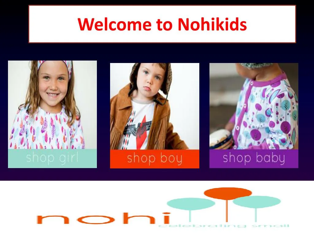 welcome to nohikids n.