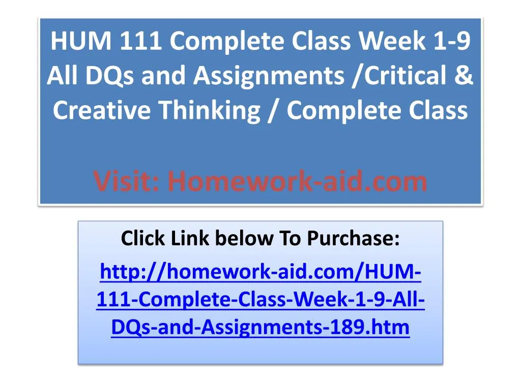 hum/111 week 9 critical thinking presentation Associate level nbsp material critical thinking final presentation select and complete one of the following options option 1 education 2 marketing 3 city council. hum/111 week 9 critical thinking presentation Associate level nbsp material critical thinking final presentation select and complete one of the following options option 1 education 2 marketing 3 city council.
