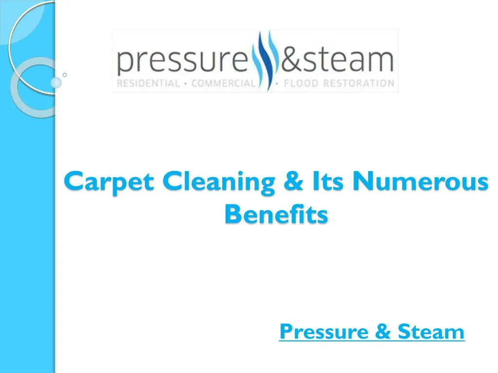 carpet cleaning its numerous benefits n.