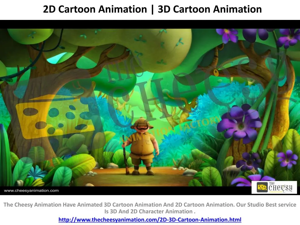 PPT - 2D - 3D Cartoon Animation PowerPoint Presentation, free download -  ID:7155397