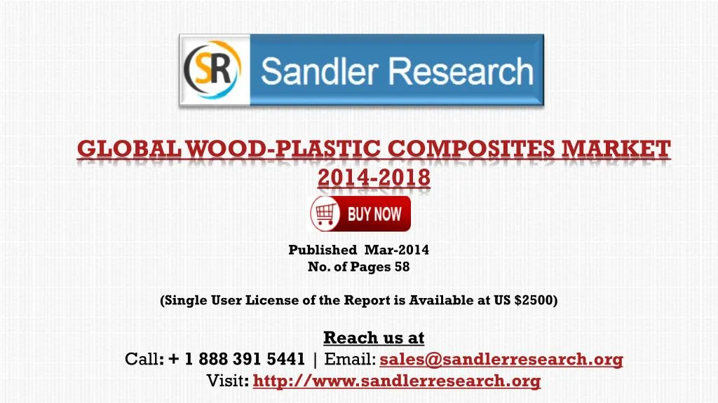 global wood plastic composites market 2014 2018 n.