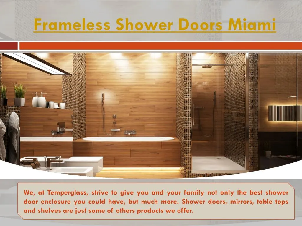 frameless shower doors miami n.