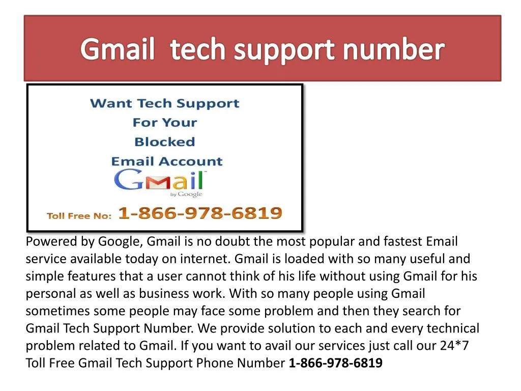 gmail tech support number n.