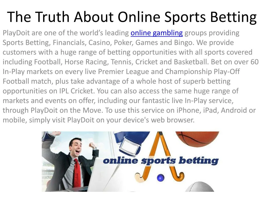 the truth about online sports betting n.