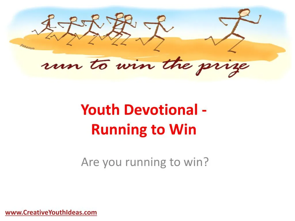 PPT Youth Devotional Running to Win PowerPoint Presentation, free
