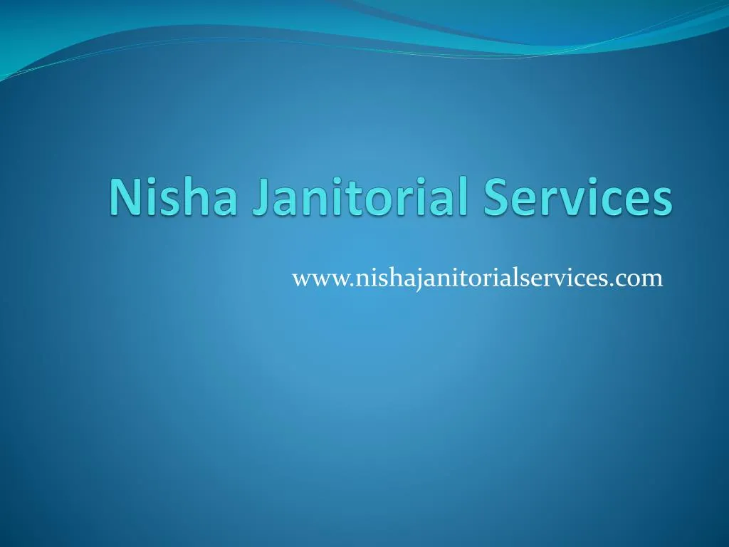 nisha janitorial services n.
