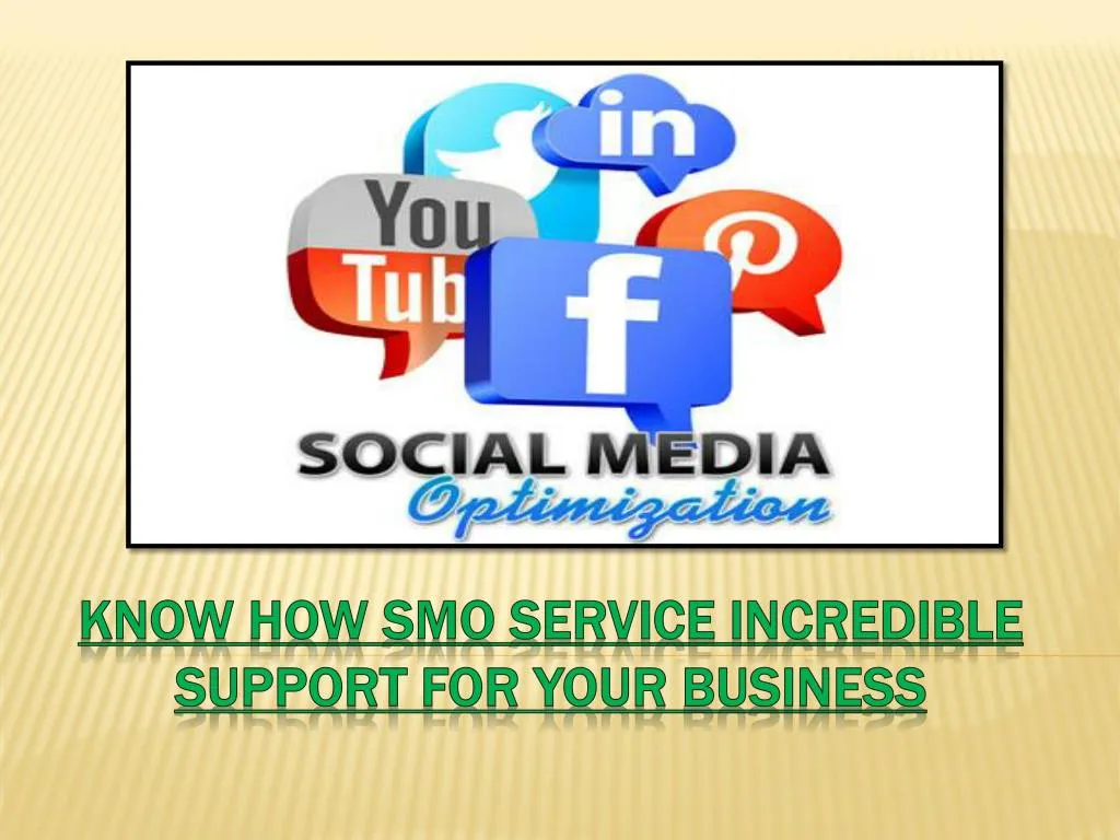 know how smo service incredible support for your business n.