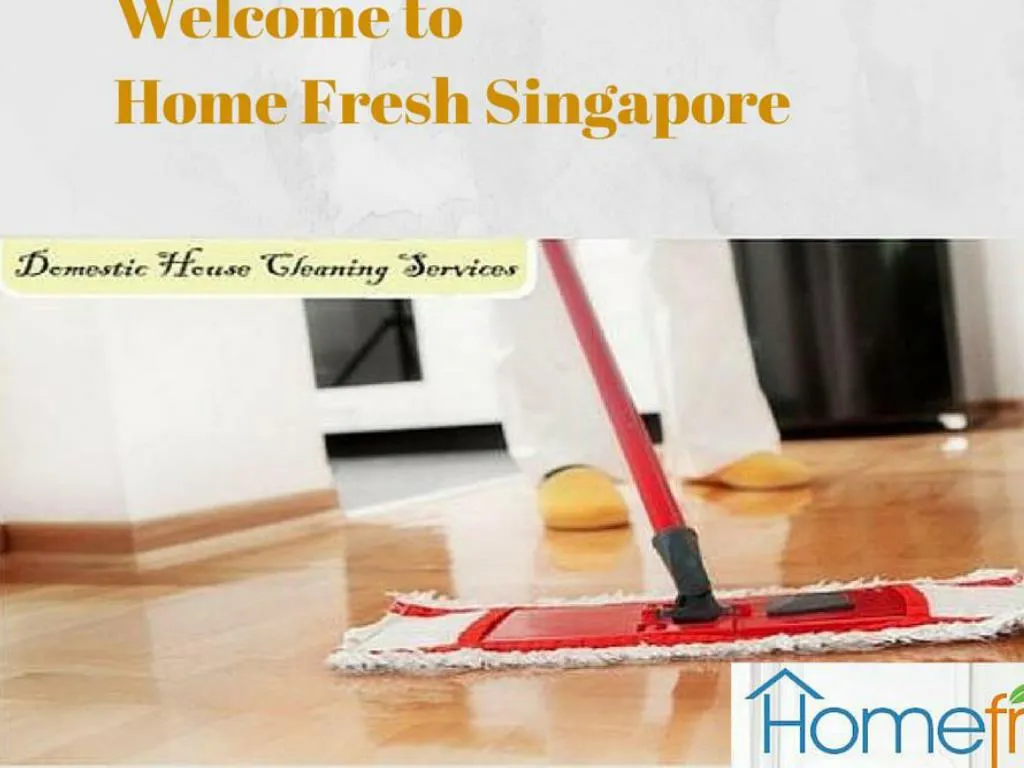 PPT Professional Home Cleaning Services Singapore PowerPoint