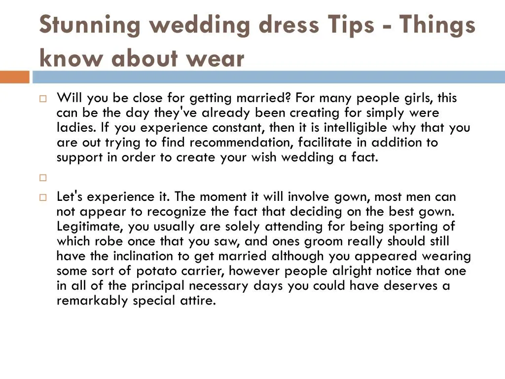 stunning wedding dress tips things know about wear n.