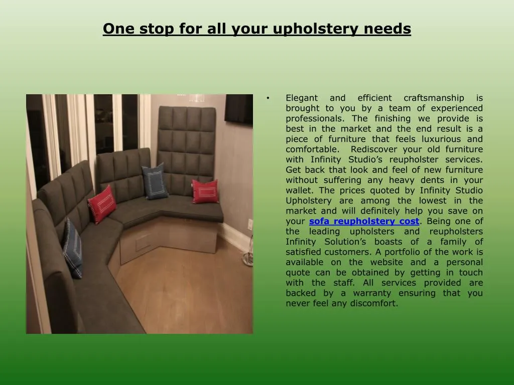 one stop for all your upholstery needs n.