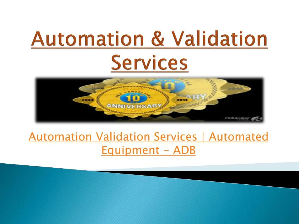 automation validation services n.