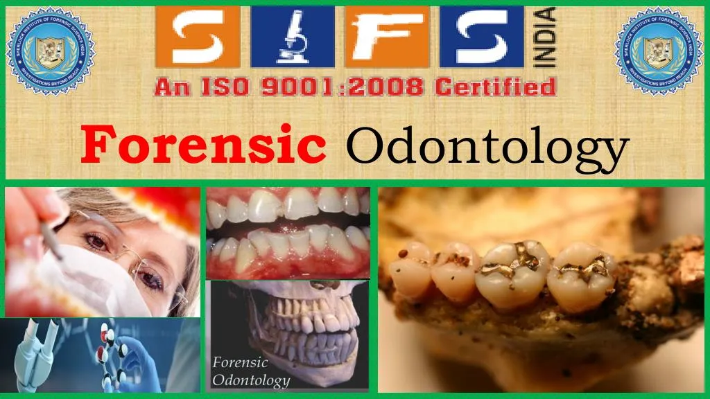 PPT Advance Courses of Forensic Odontology in SIFS INDIA PowerPoint