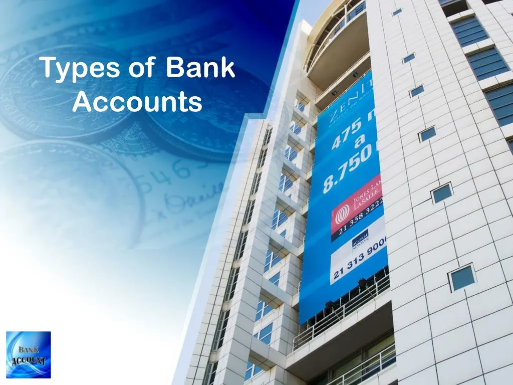 types of bank accounts uk