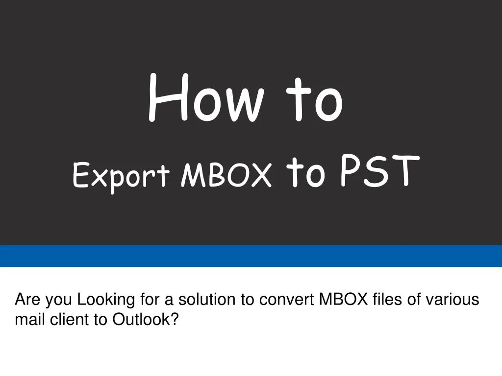 mbox to pst converter microsoft