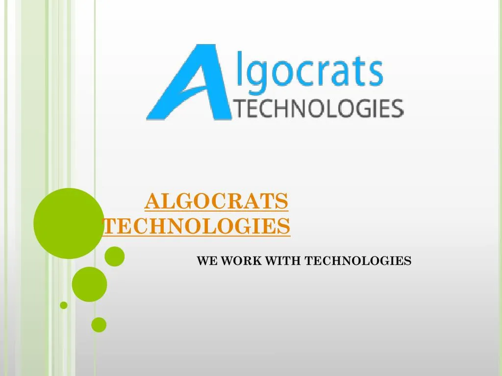 algocrats technologies n.