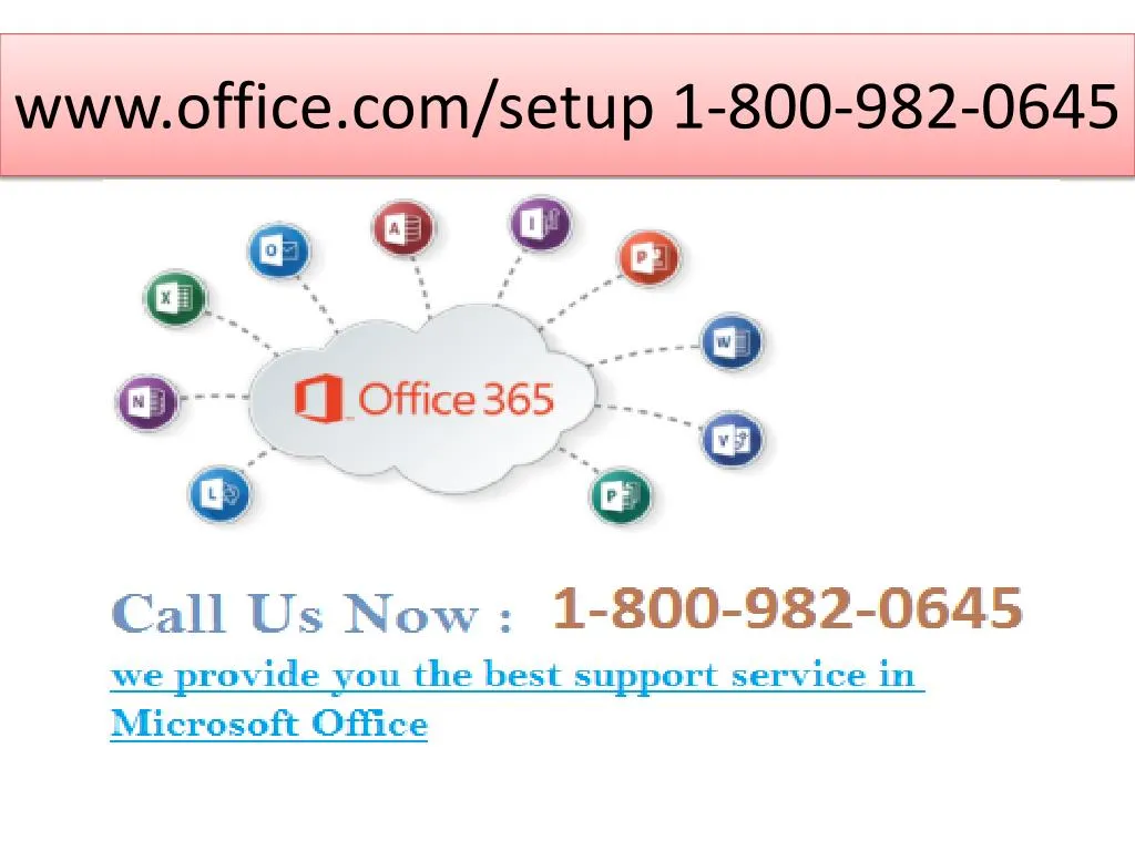 www office com setup 1 800 982 0645 n.
