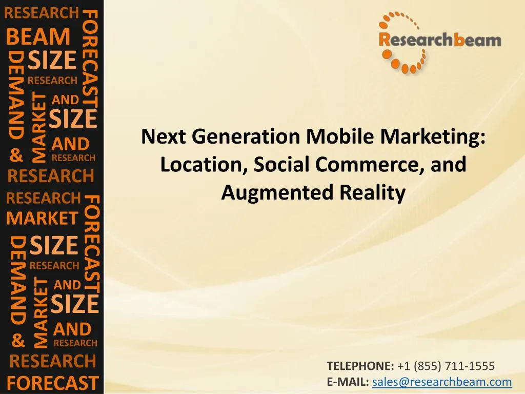 PPT - Next Generation Mobile Market PowerPoint Presentation, Free ...