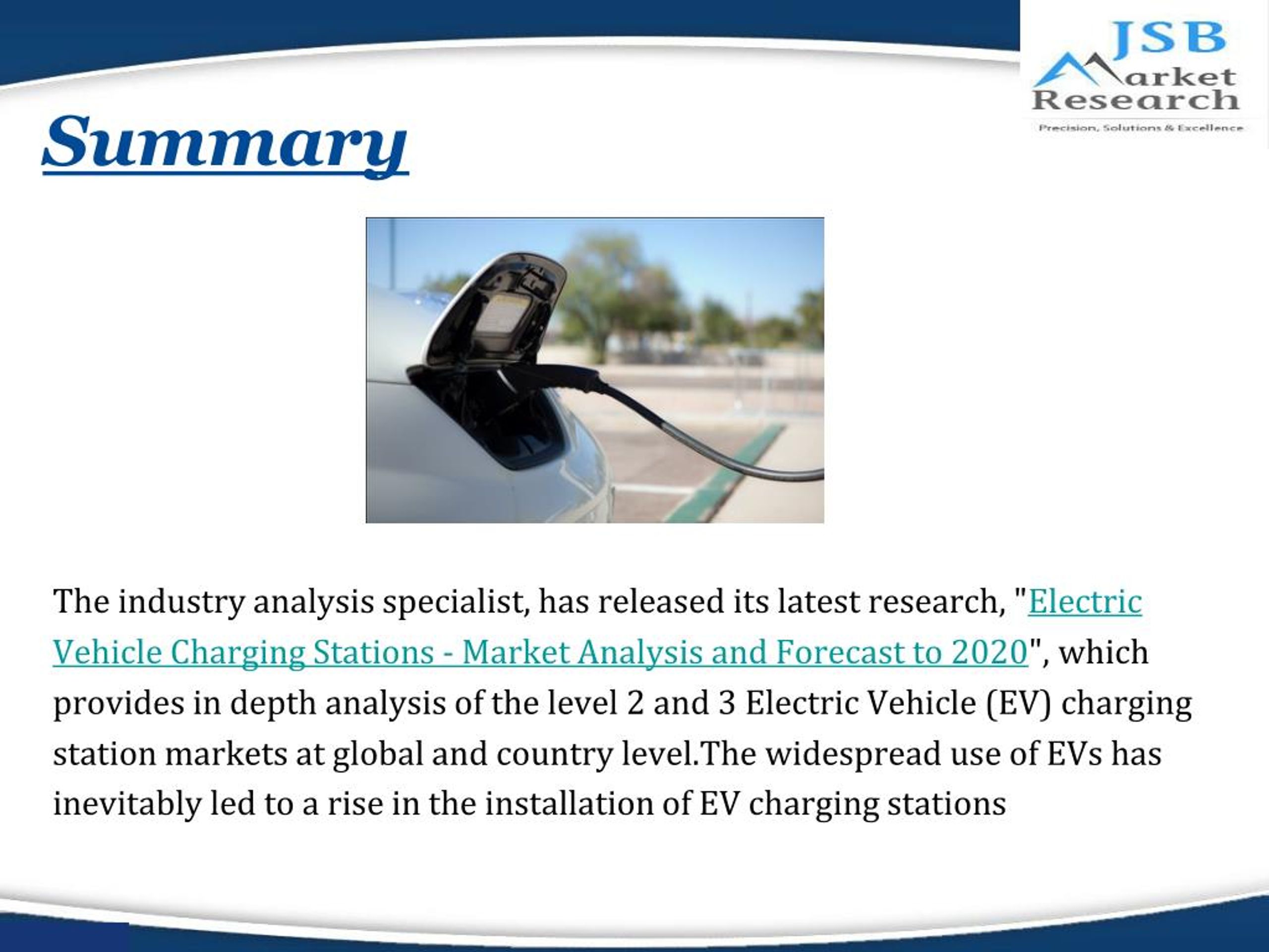 PPT - Electric Vehicle Charging Stations - JSB Market Research